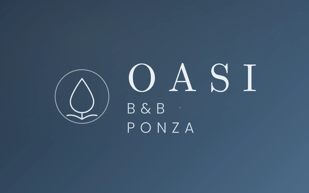 Logo Oasi B&B Ponza — sito per bed and breakfast realizzato da Danova Tech